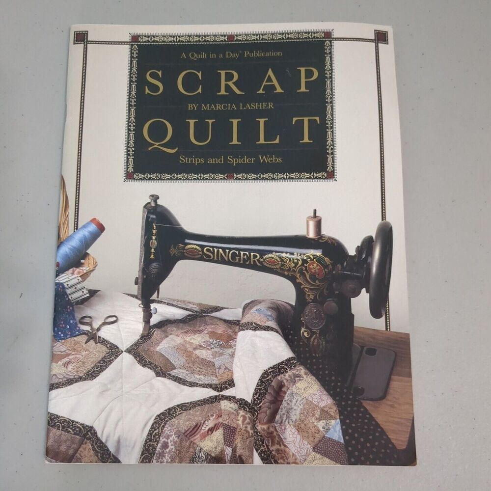 Scrap Quilt: Strips and Spider Webs - Paperback By Lasher, Marcia - GOOD
